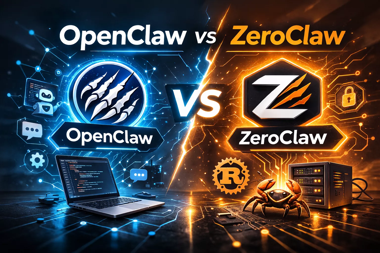 OpenClaw vs ZeroClaw Comparison